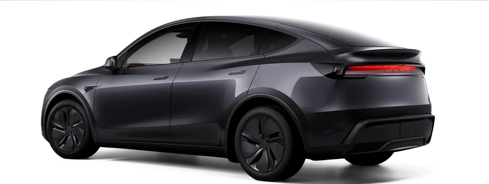 Tesla Model Y Rear Side Back View