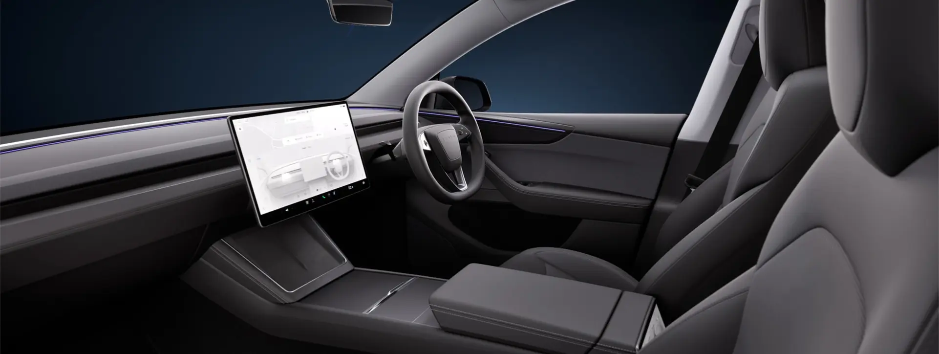 Tesla Model Y Dashboard