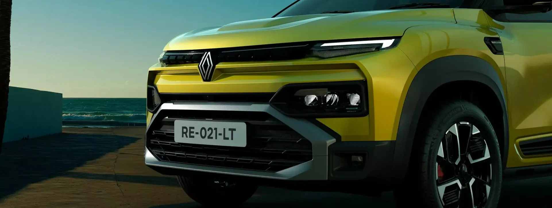 Renault Kiger Front Side View