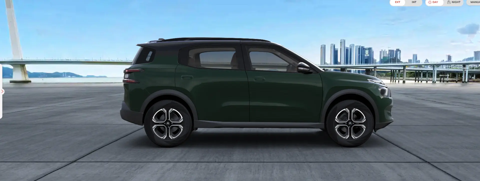 Citroen Aircross X Right Side View
