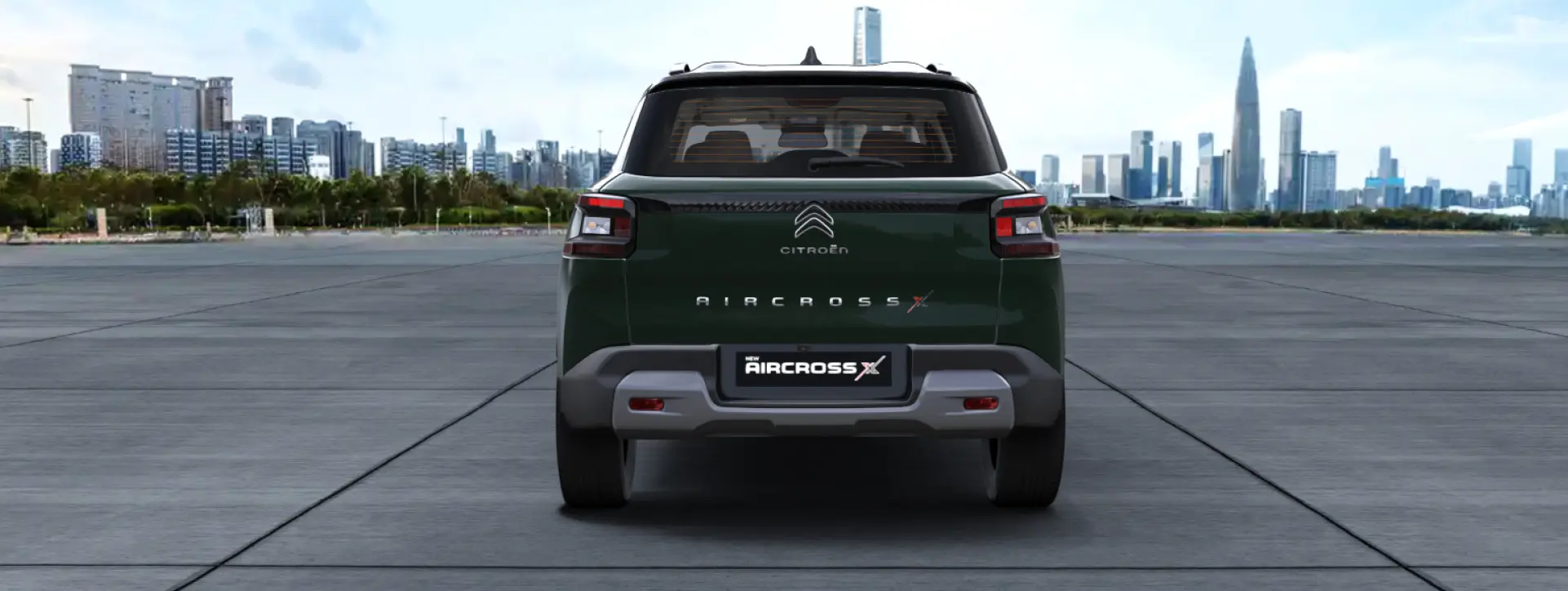 Citroen Aircross X Rear View