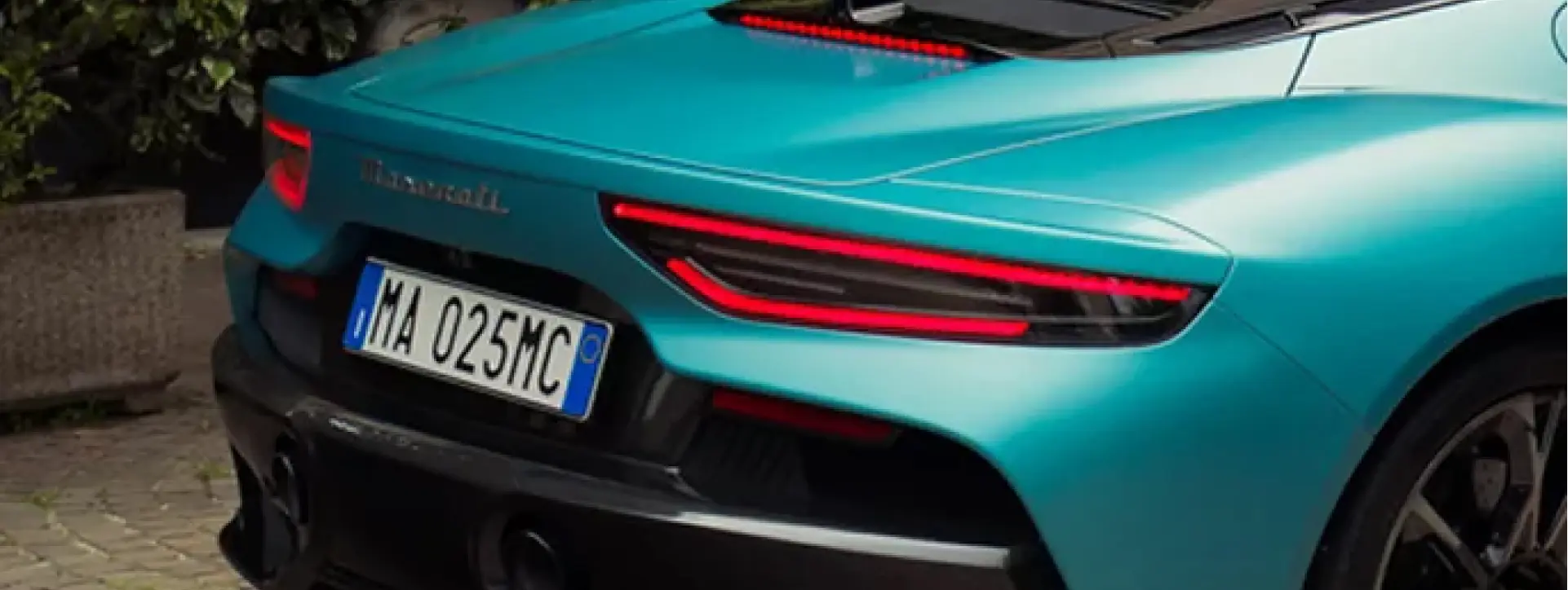 Maserati McPura Tail Light