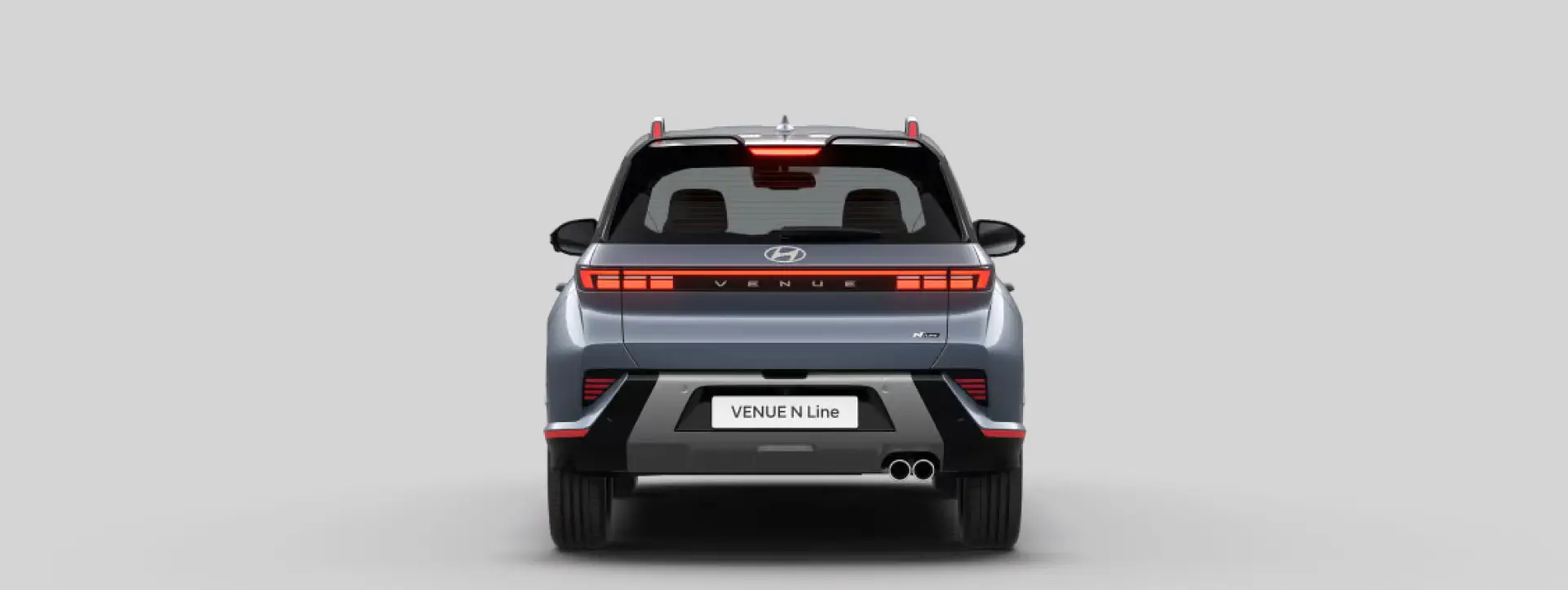 Hyundai Venue N Line back side view