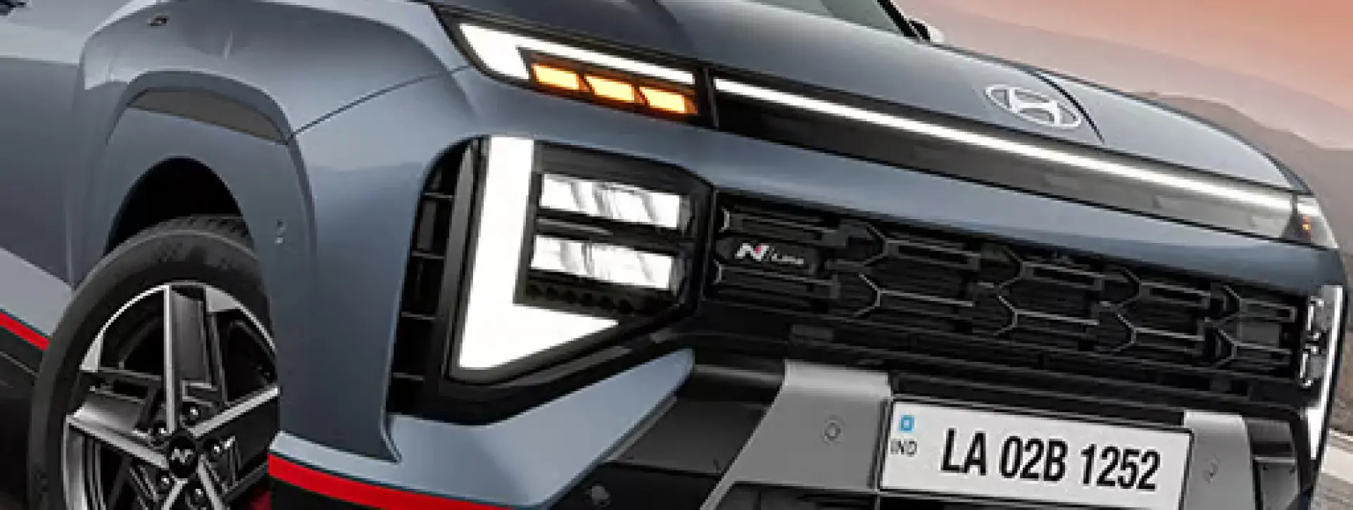 Hyundai Venue N Line radiator grille