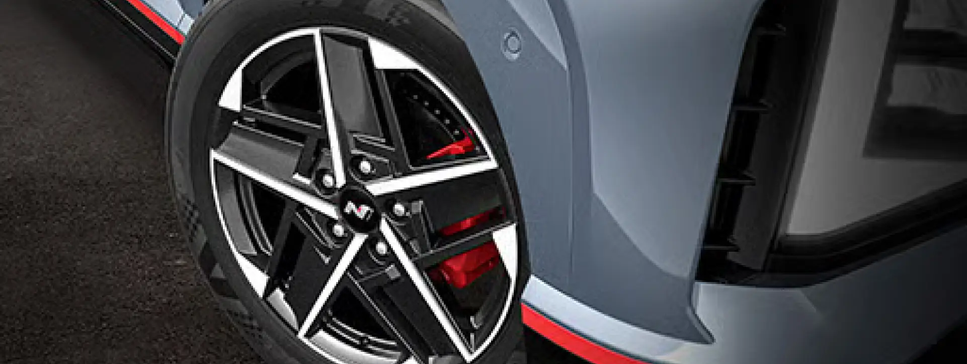 Hyundai Venue N Line alloy wheel