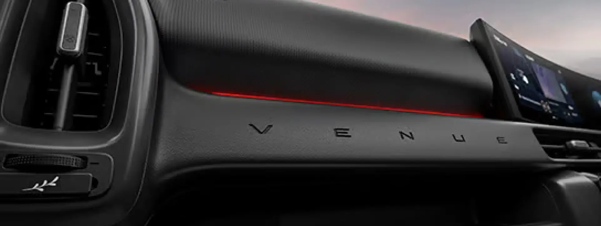 Hyundai Venue N Line Crashpad with VENUE branding