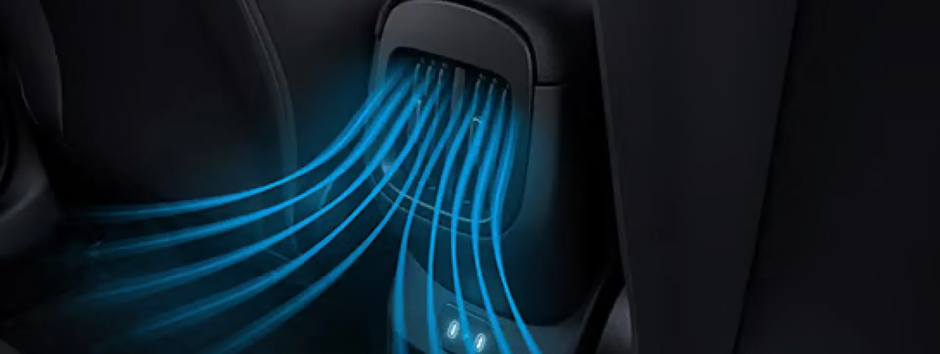 Hyundai Venue N Line Rear AC vents