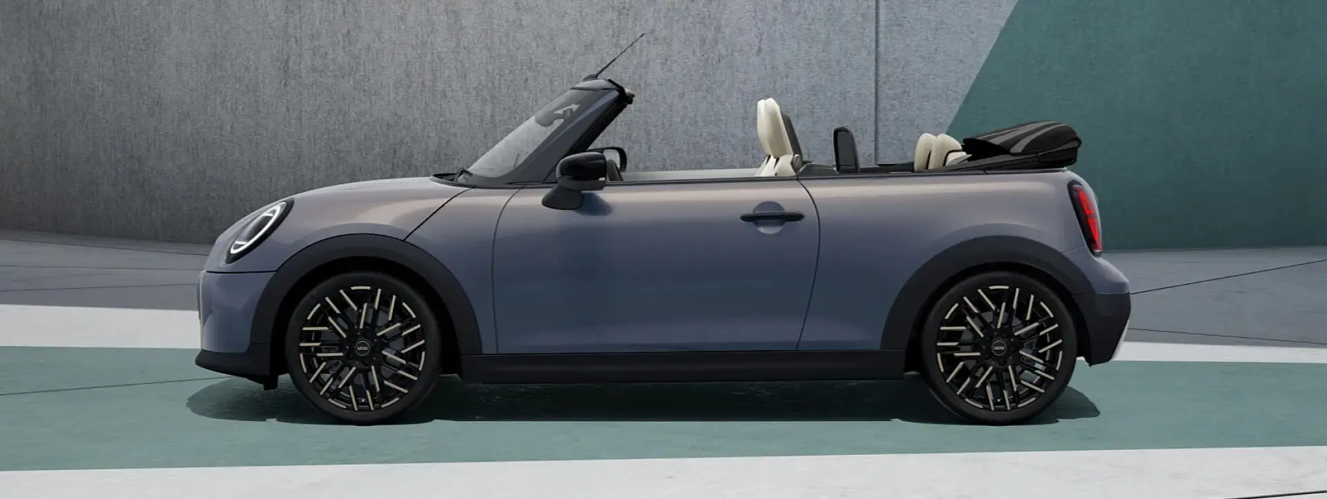 Mini Cooper S Convertible Left View