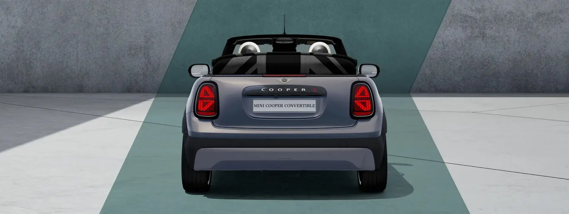 Mini Cooper S Convertible Rear View