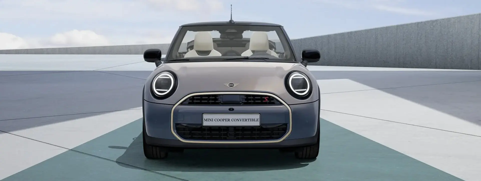 Mini Cooper S Convertible Front View