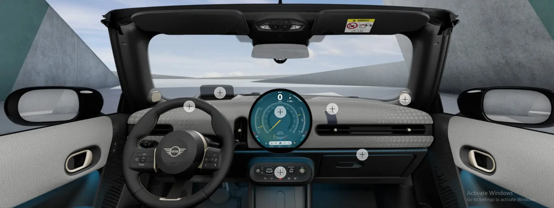 Mini Cooper S Convertible Dashboard