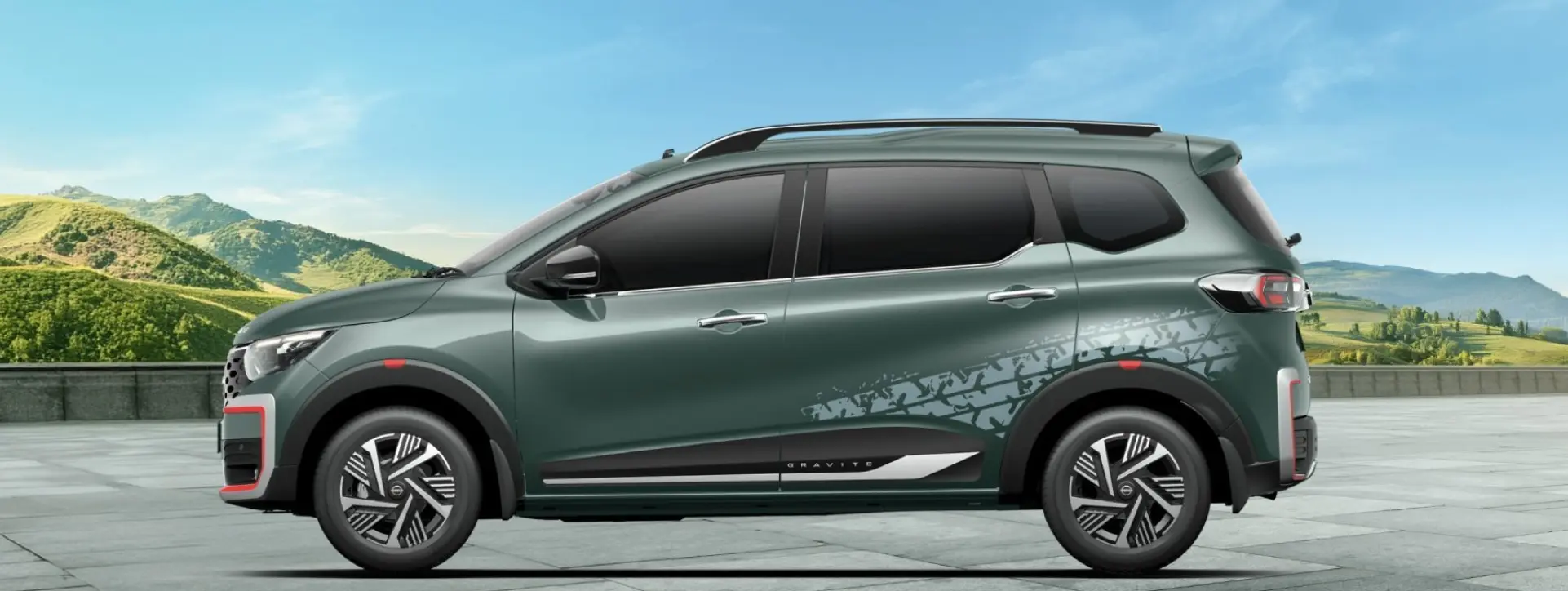 Nissan Gravite Left Side View Nissan Gravite Left Side View