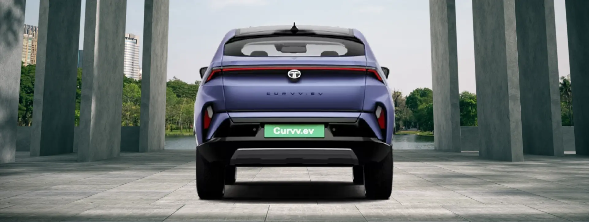 Tata Curvv EV Rear View