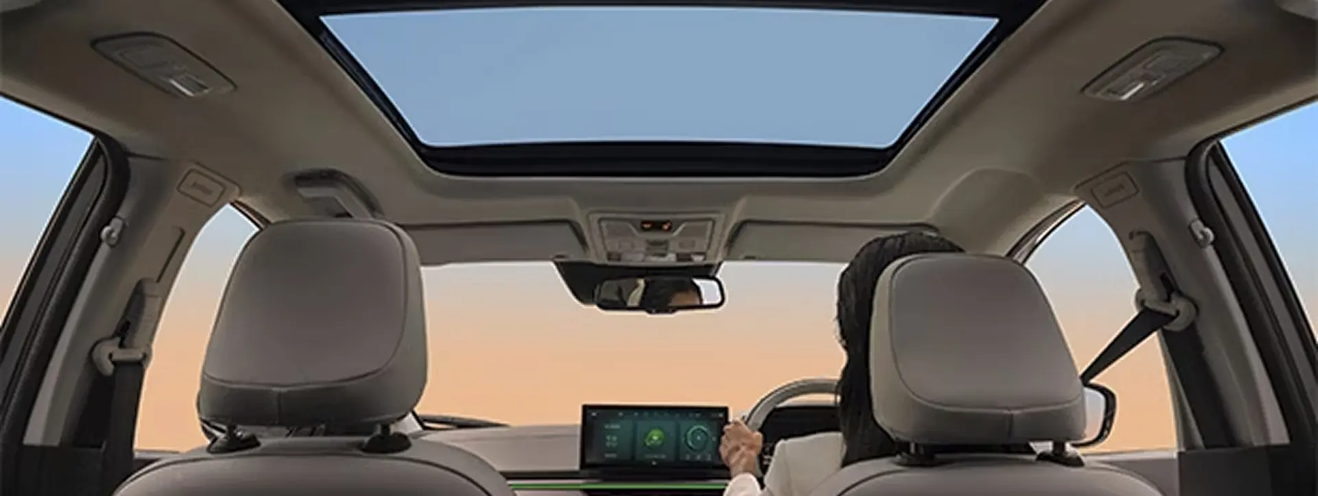 Tata Curvv EV Panoramic Sunroof