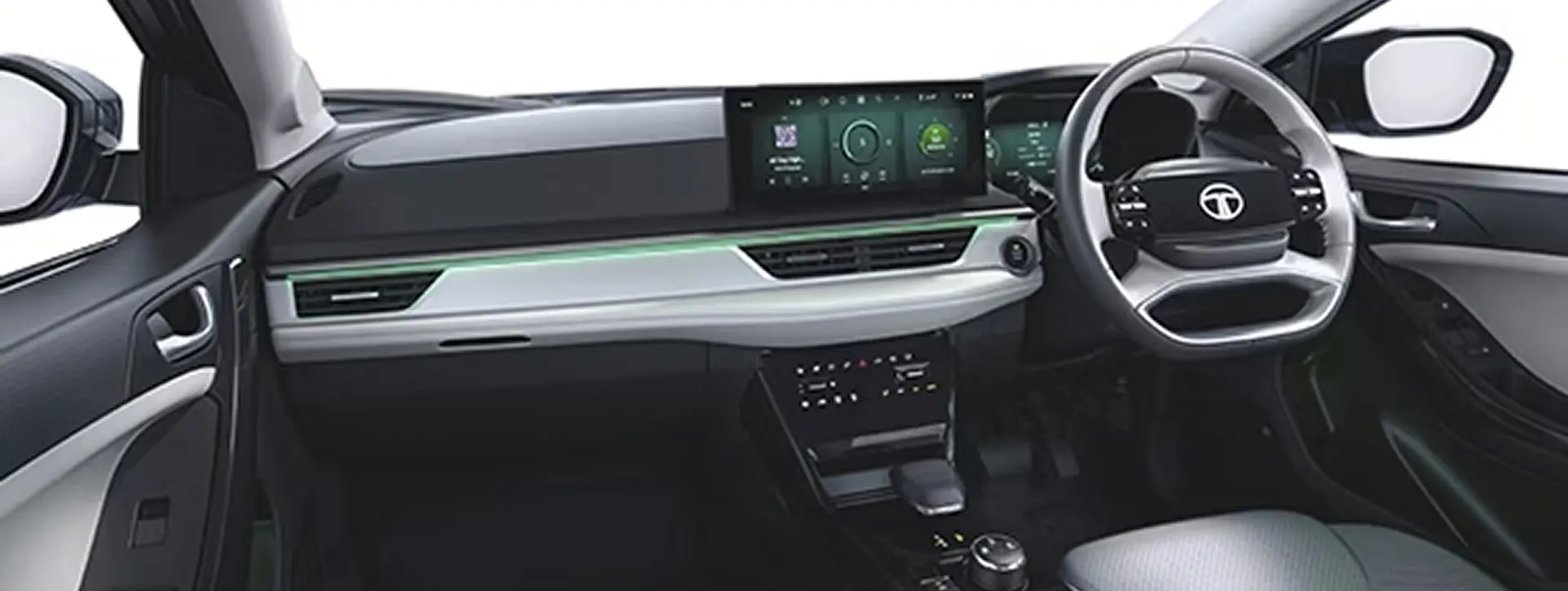Tata Curvv EV Digital Dashboard