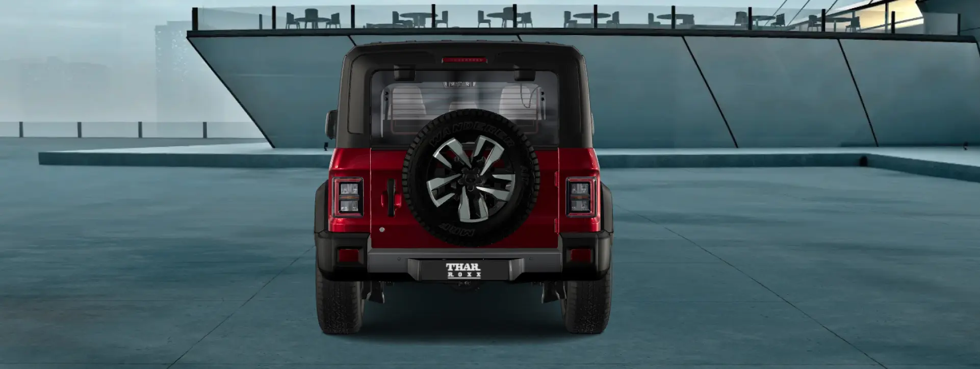 Mahindra Thar ROXX Rear View