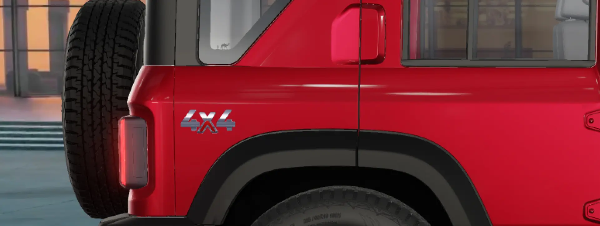 Mahindra Thar ROXX 4X4 Badge