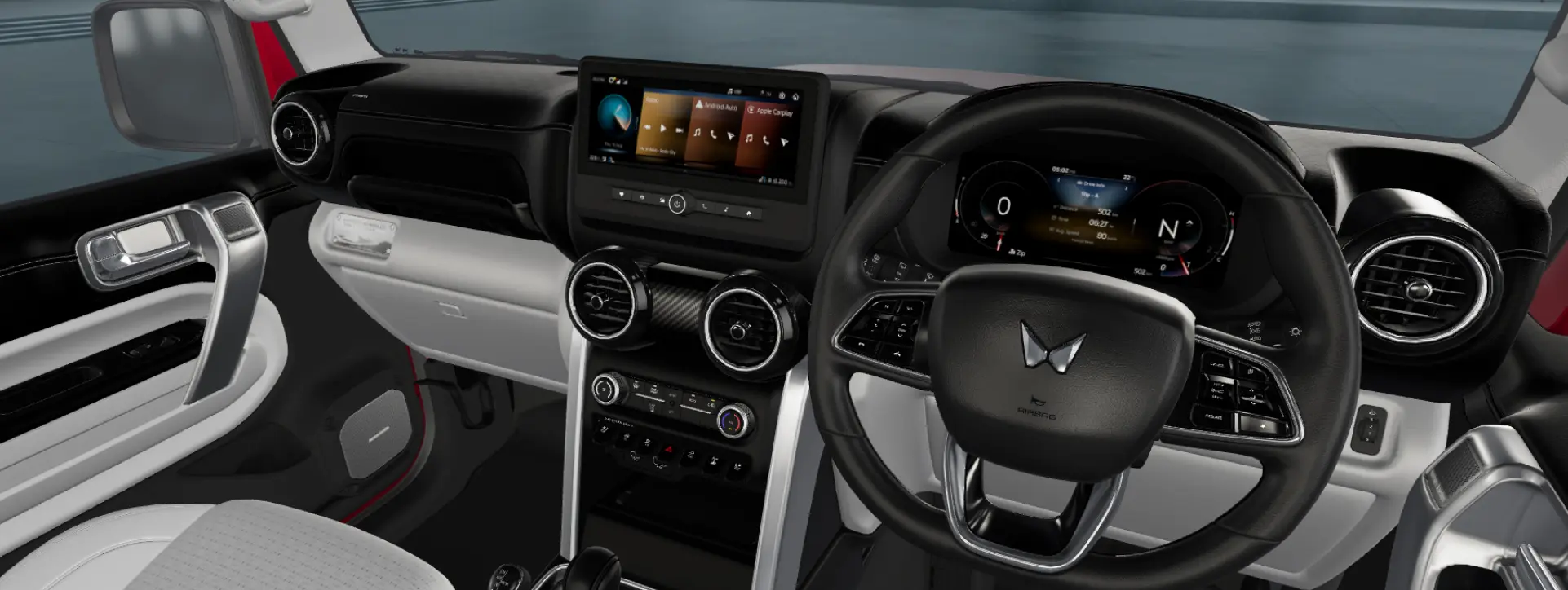 Mahindra Thar ROXX Dashboard