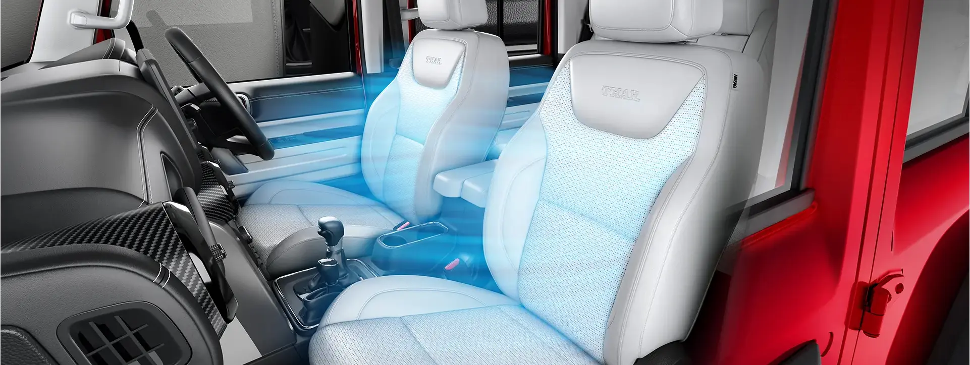 Mahindra Thar ROXX Ventilated Front Seats