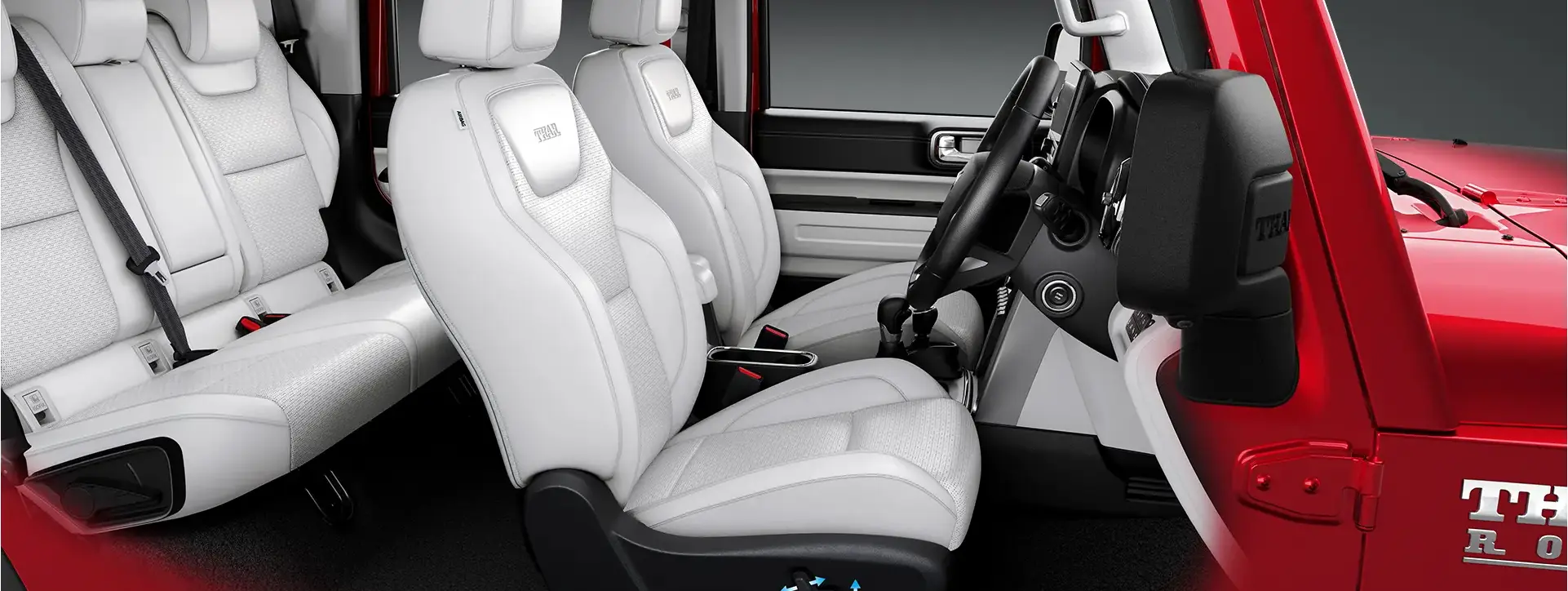 Mahindra Thar ROXX Seats