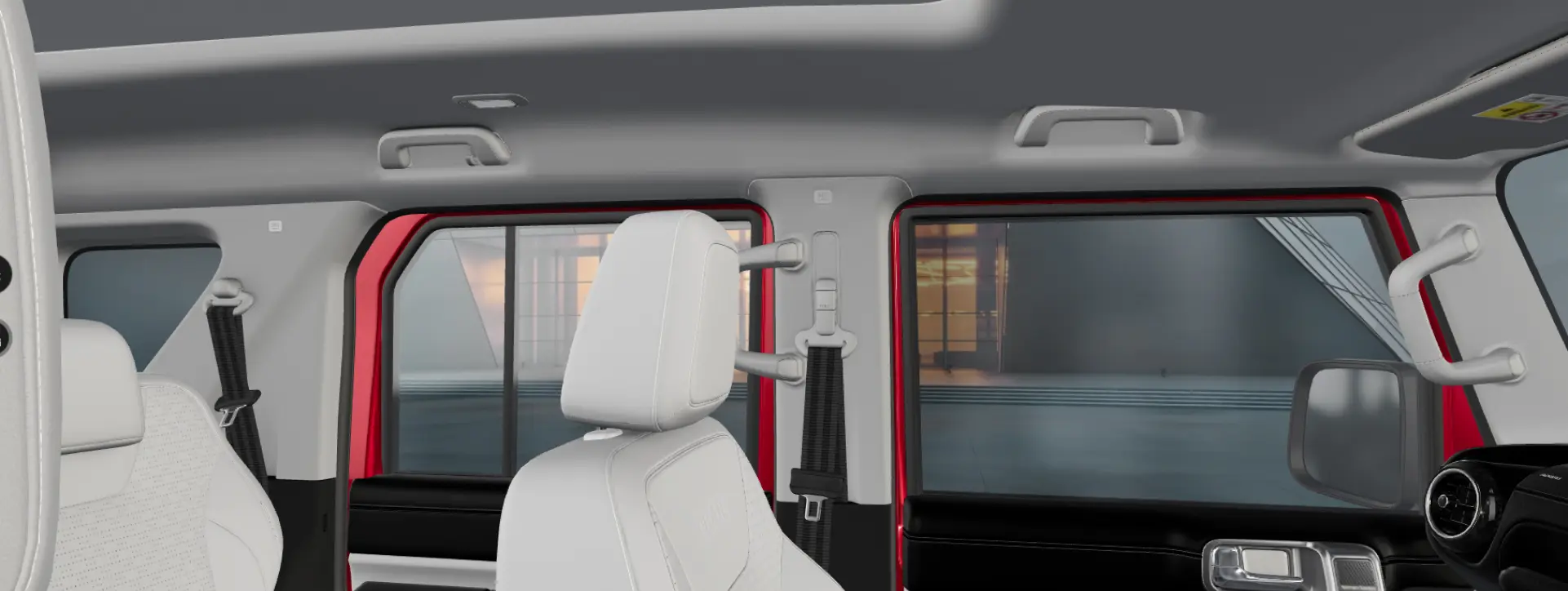 Mahindra Thar ROXX Passenger Seat Headrest