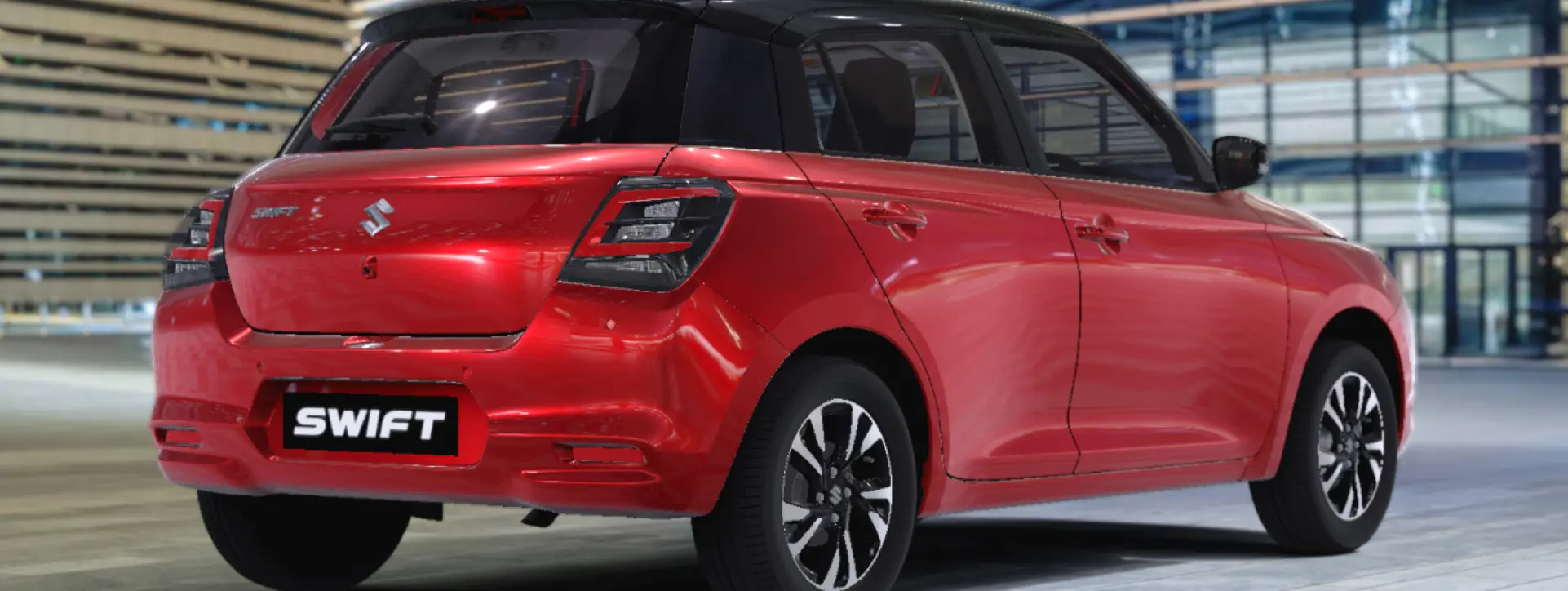 Maruti Suzuki Swift Rear Right View