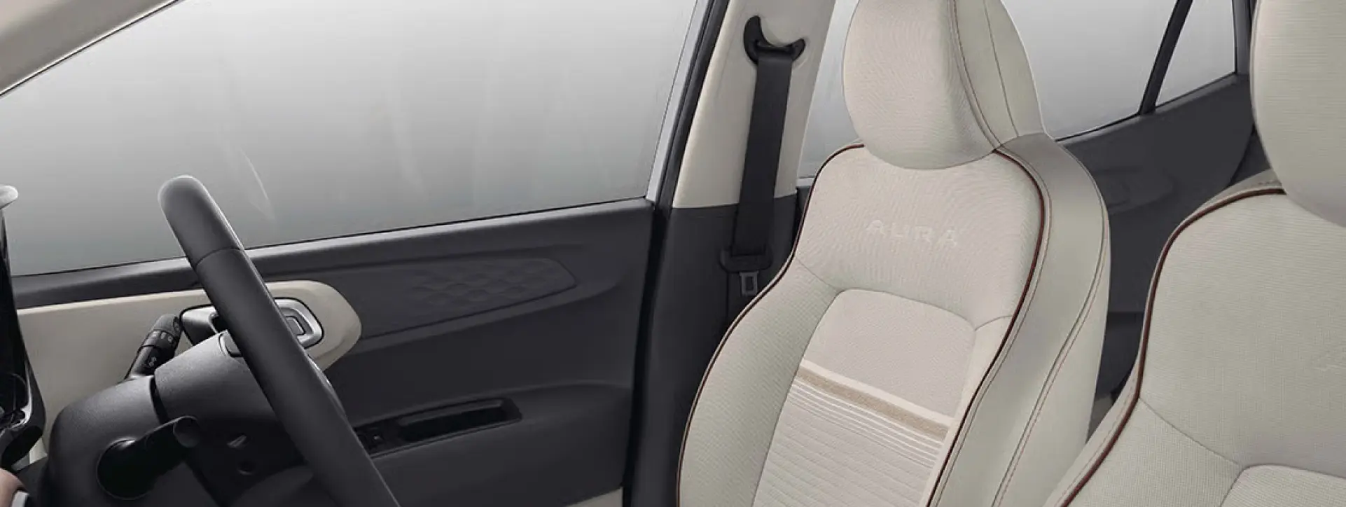 Hyundai Aura front seat
