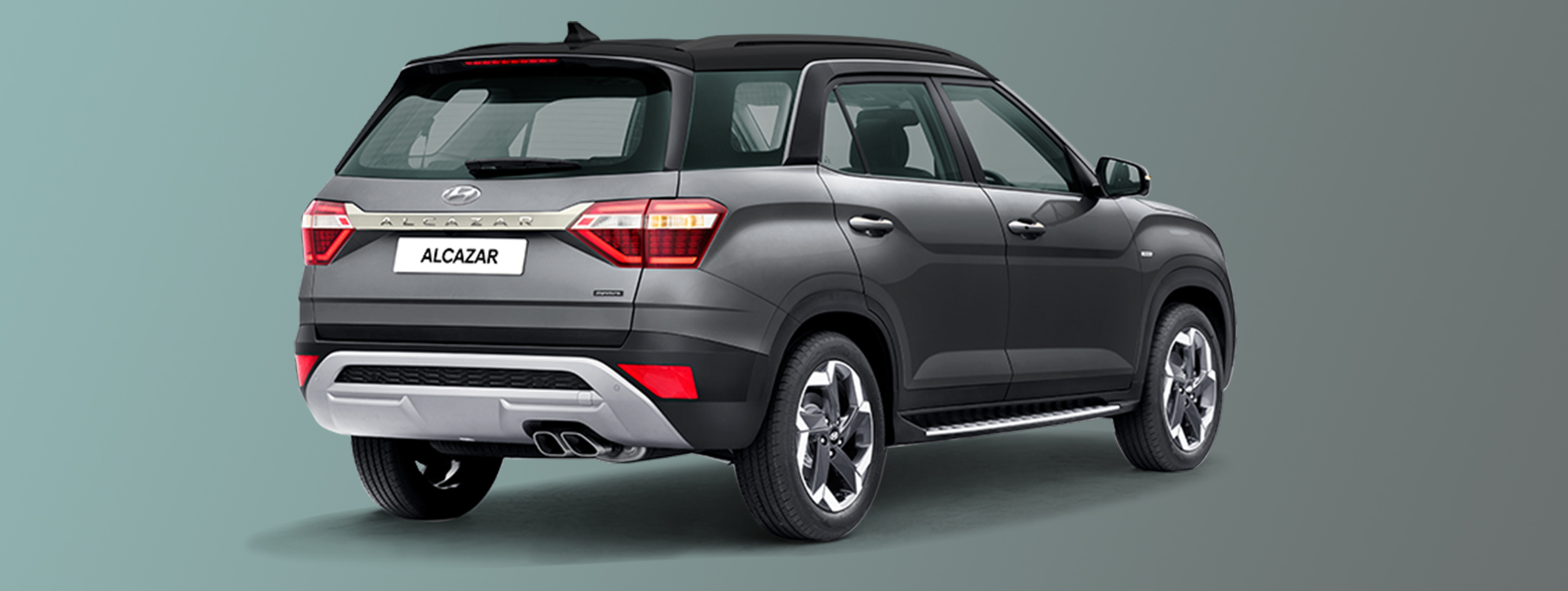 Hyundai Alcazar Rear Right View Hyundai Alcazar Rear Right View