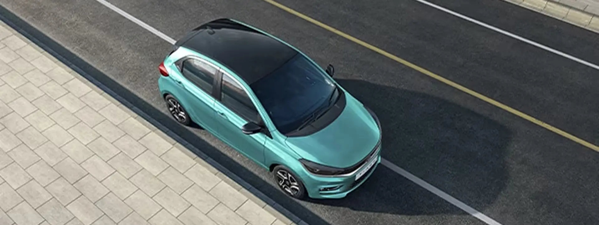 Tata Tiago Top View