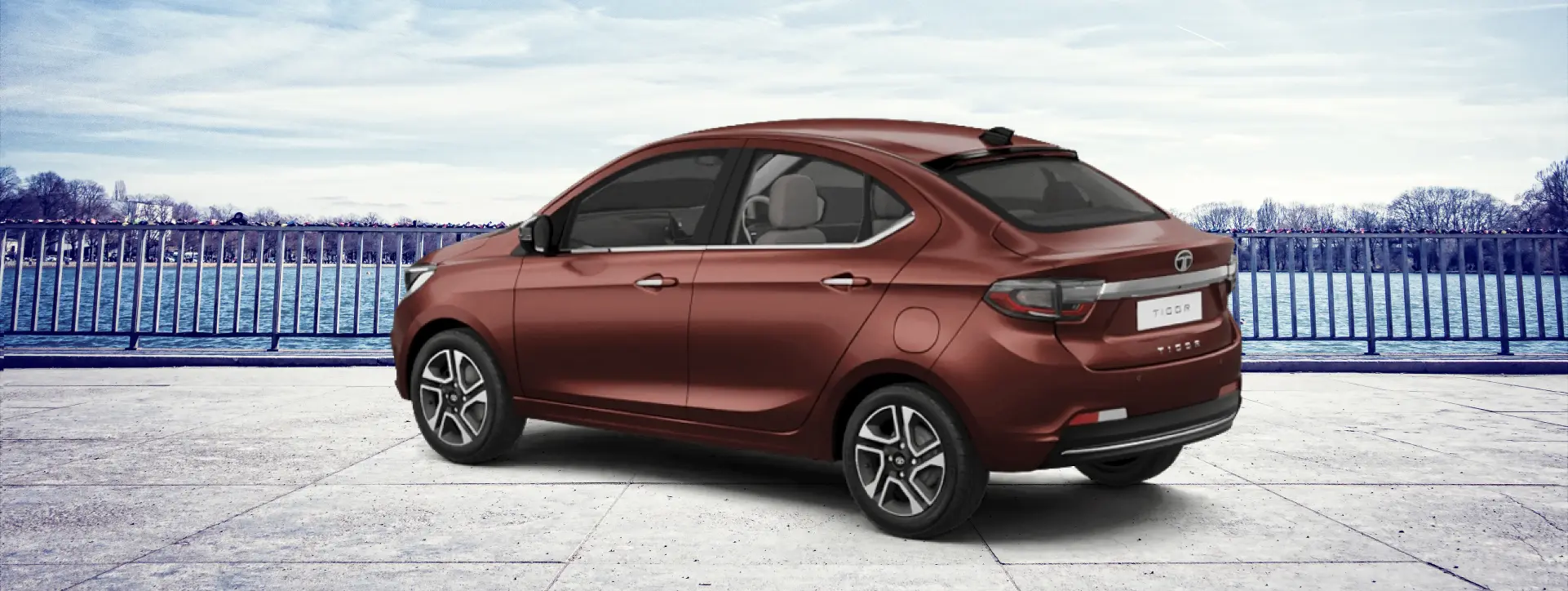 Tata Tigor Rear Left View