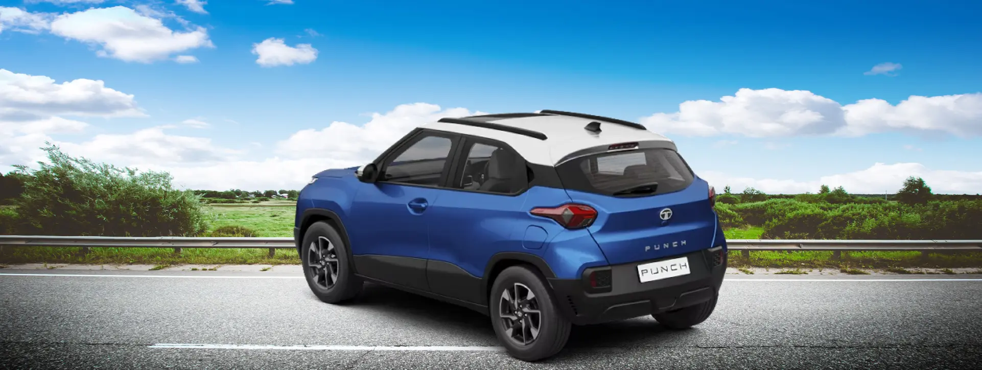 Tata Punch Read Left View