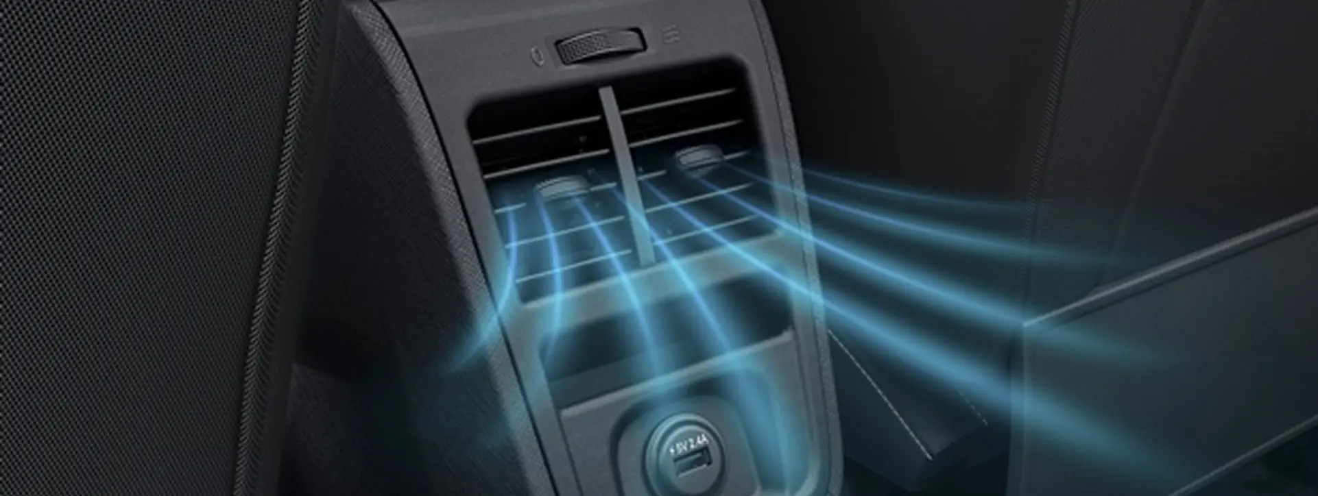 Tata Punch Rear AC vents