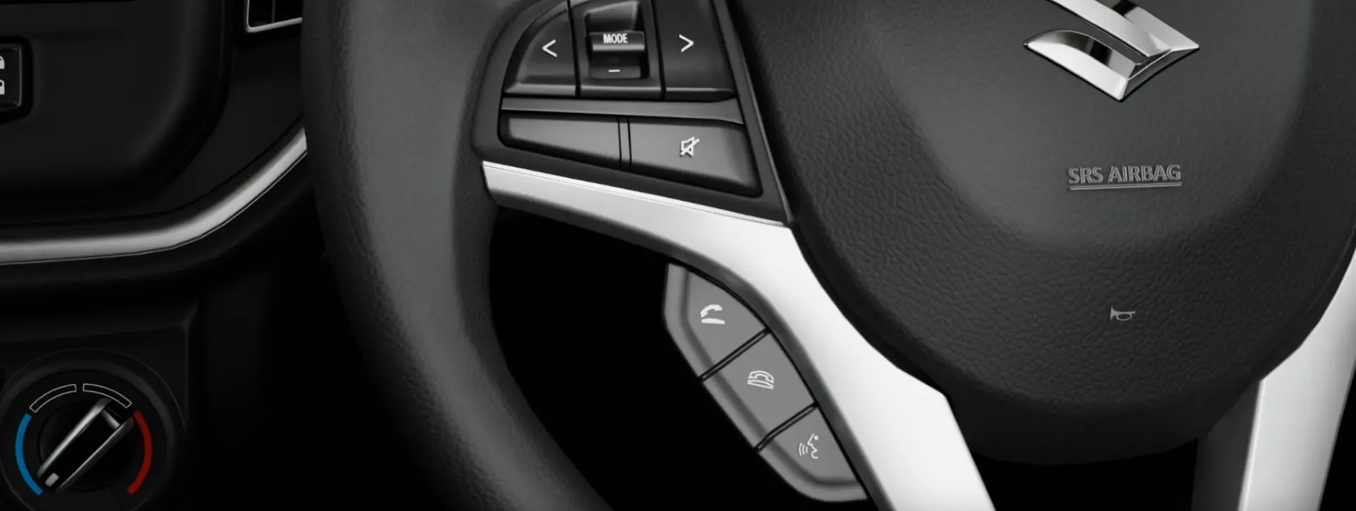 Maruti Suzuki Celerio Steering Mounted Voice and Audio Control