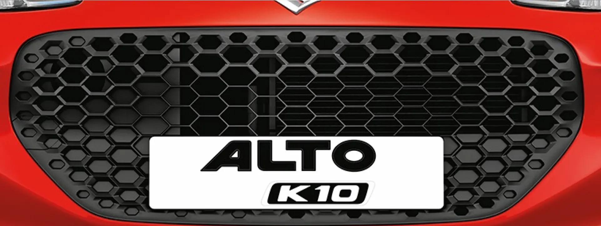 Maruti Suzuki Alto K10 honeycomb grille