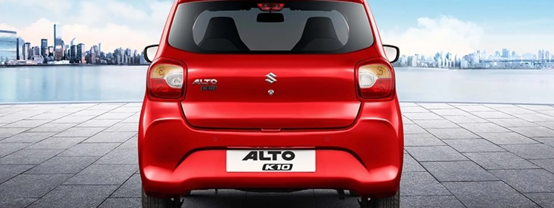 Maruti Suzuki Alto K10 rear combination lambs