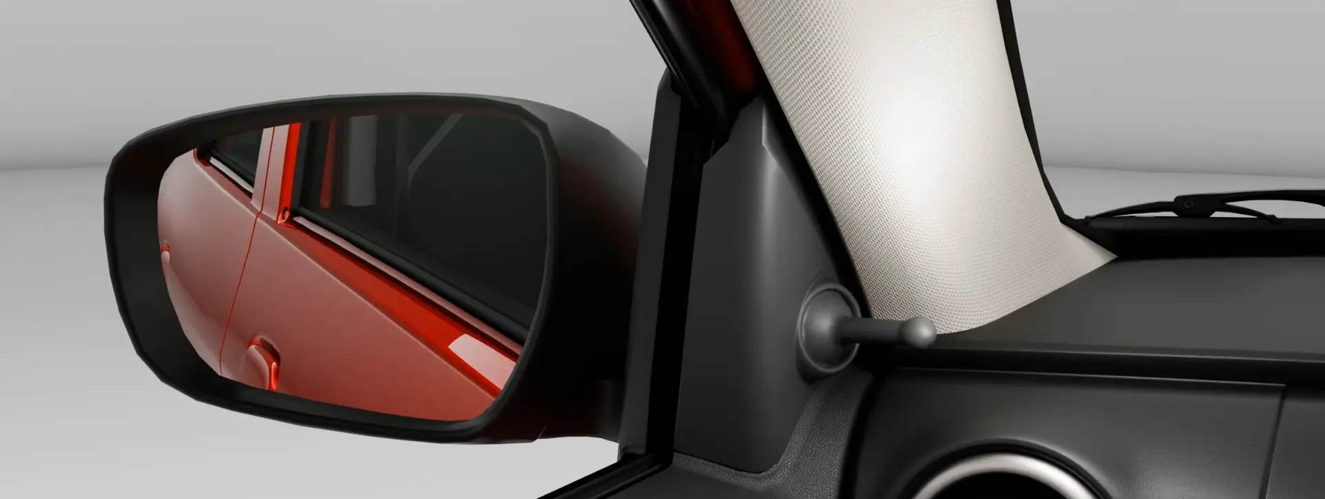 Maruti Suzuki Alto K10 left side mirror view