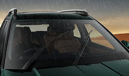 Rain sensing wipers