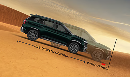 Hill descent control (HDC)