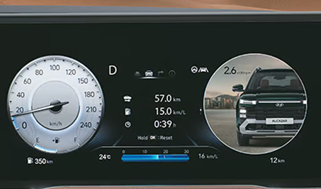 Blind-spot view monitor (BVM)