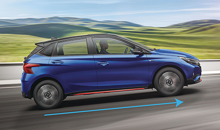 Hill-start assist control (HAC) to improve incline access.