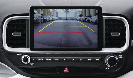 Parking Assist Rear Camera with Dynamic Guidelines