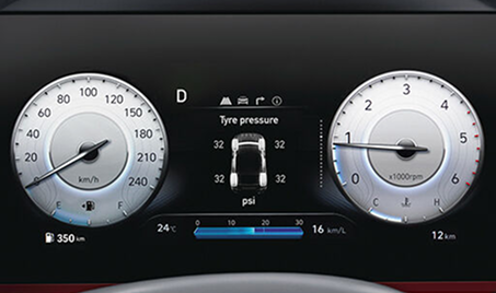 Tyre Pressure Monitoring System Highline