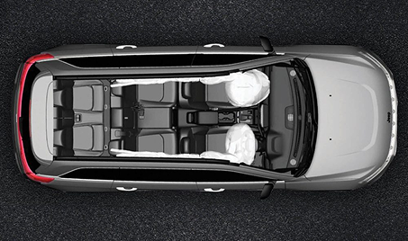 All-Round Safety with 6 Airbags