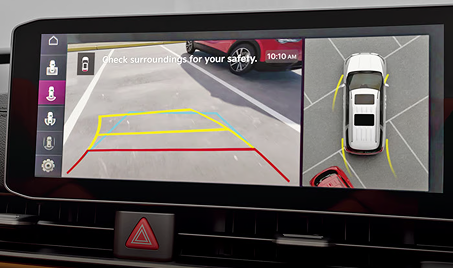 Parking Distance Warning: (Front, Side, Rear)