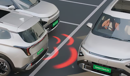 Front and rear parking sensors