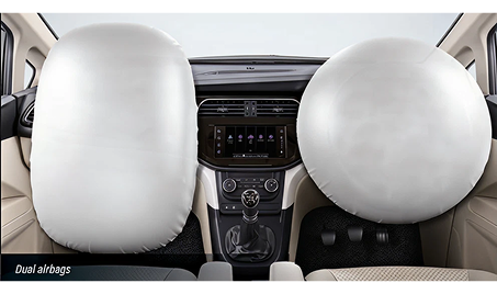 2 Airbags (Driver, Passenger)