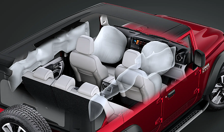 All-Round Safety with 6 Airbags