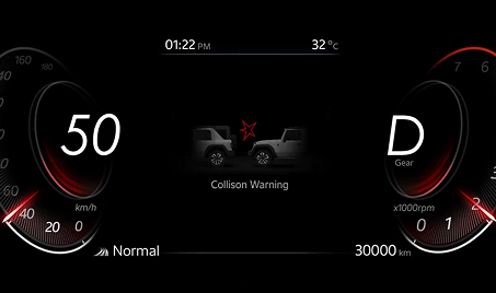 Forward Collision Warning for optimum safety on the go