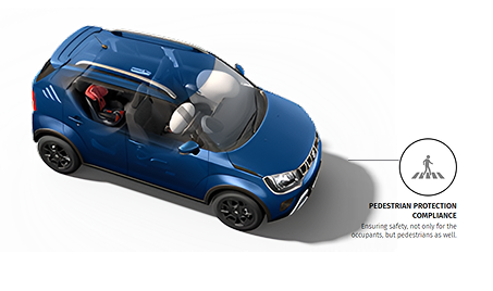 Pedestrian protection compliance 