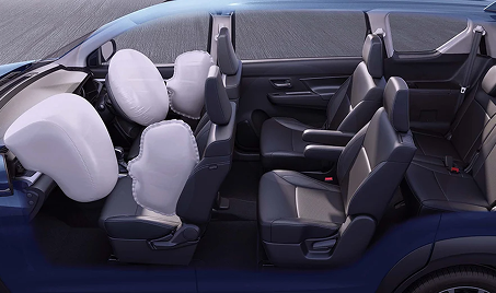 QUAD AIRBAGS (DUAL FRONT + DUAL FRONT SEAT SIDE)